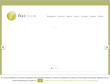 Tablet Screenshot of freiraum-online.de